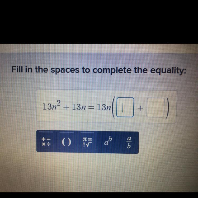 Fill in the spaces to complete the equality Help-example-1