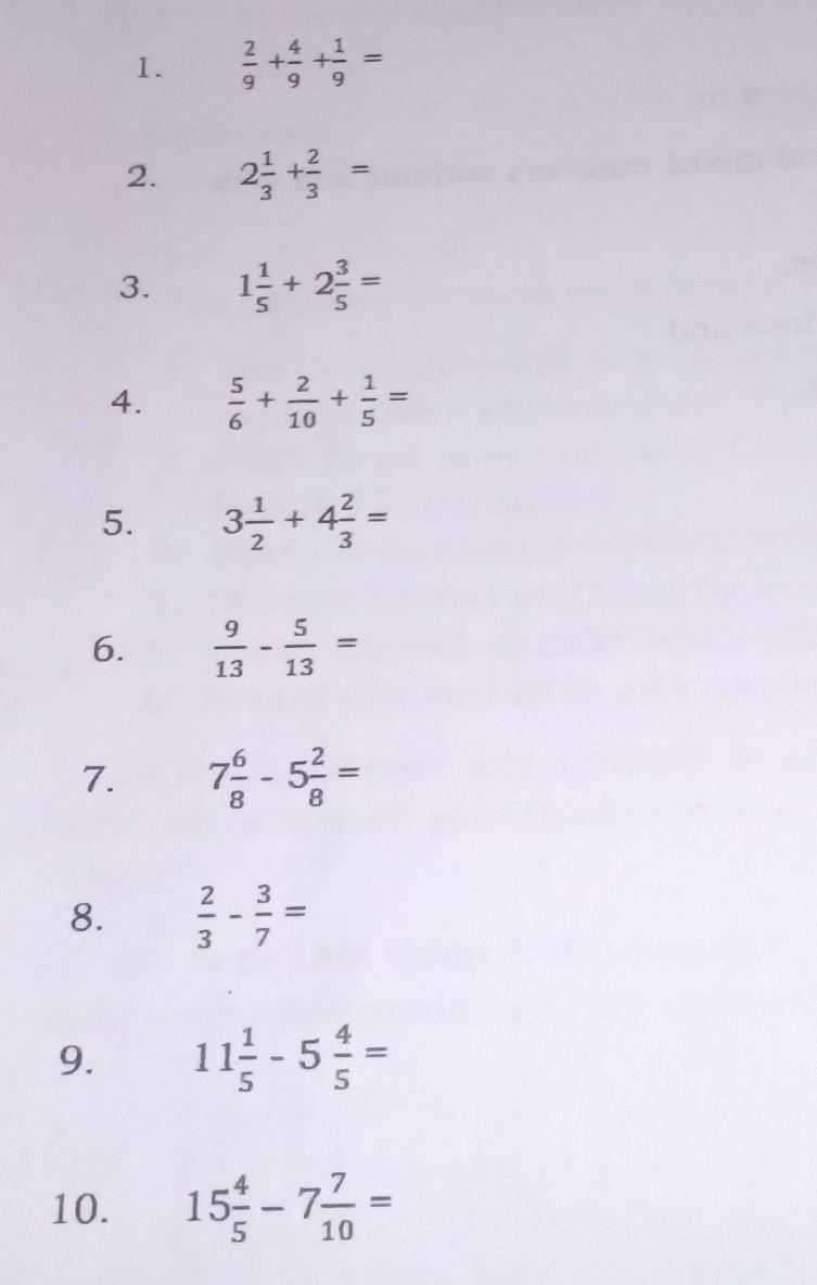 Perform the indicated operations. Reduce the answers to lowest terms . ​-example-1