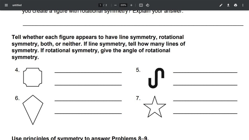 Please help!! questions 4-7 picture is attached below-example-1