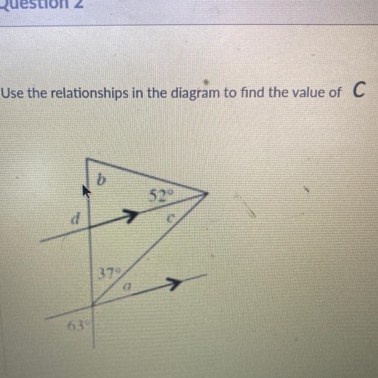 Use the relationships in the diagram to find the value of C 520 d 379 63-example-1