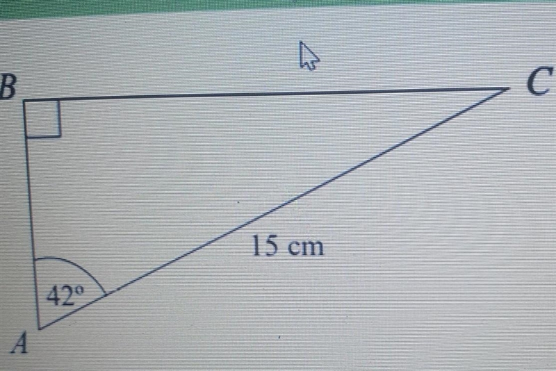 1) Identify the sides 2) Identify the trig ratio that you need 3) On your calculator-example-1