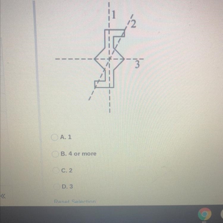 What is the order of rotational symmetry for the figure?-example-1