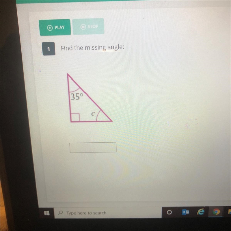 Find the missing angle: 350 с-example-1