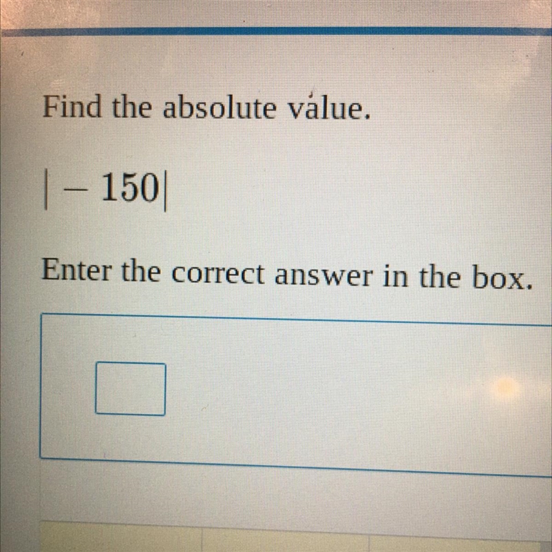 Find the absolute value. - 150-example-1