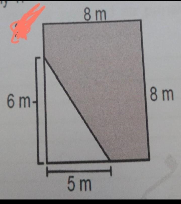 Directions:Identify the area of the shaded region of the following composite figures-example-1