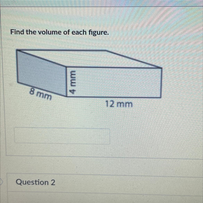 Find the volume of the figure-example-1