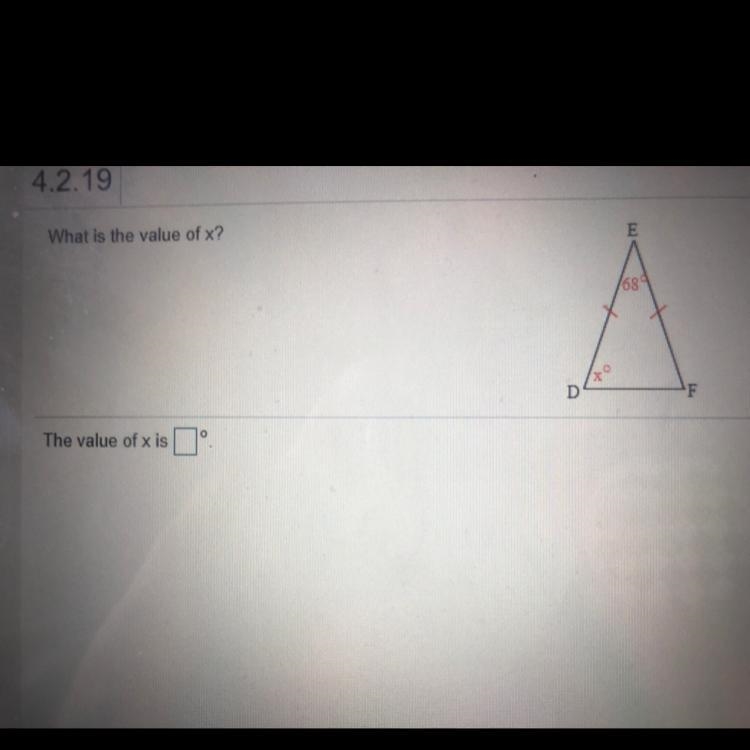 What is the value of x-example-1