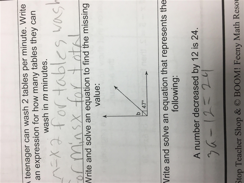 Write and solve an equation-example-1