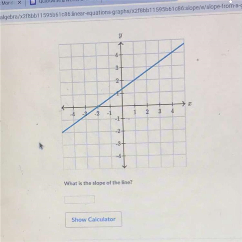 What’s the slope of this line?-example-1