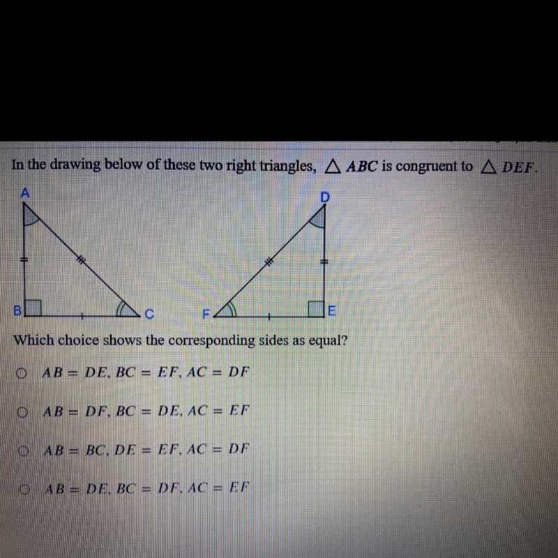 Which choice shows the corresponding size as equal?-example-1