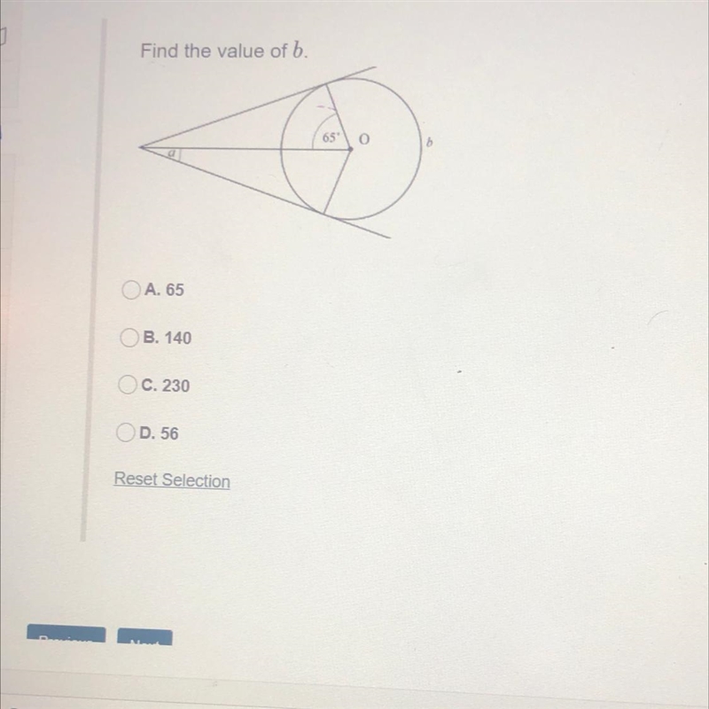 Find the value of b………………-example-1