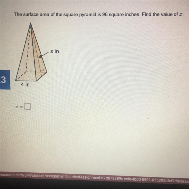 How do I find the x? What the answer-example-1