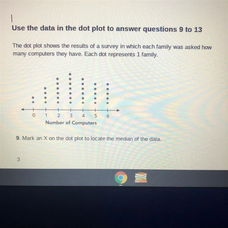 What percent of the families did not have a computer? Round your answer to the nearest-example-1