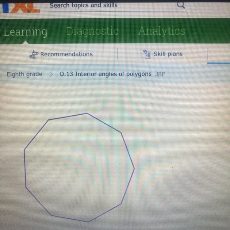 What is the measure of each angle in a regular nonagon?-example-1