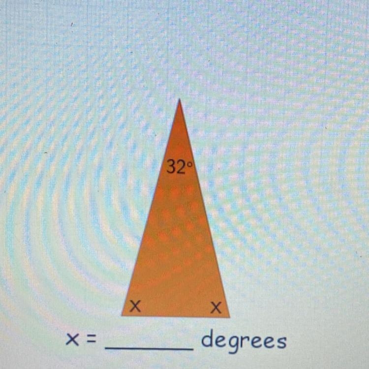 32° X х Х x = degrees-example-1