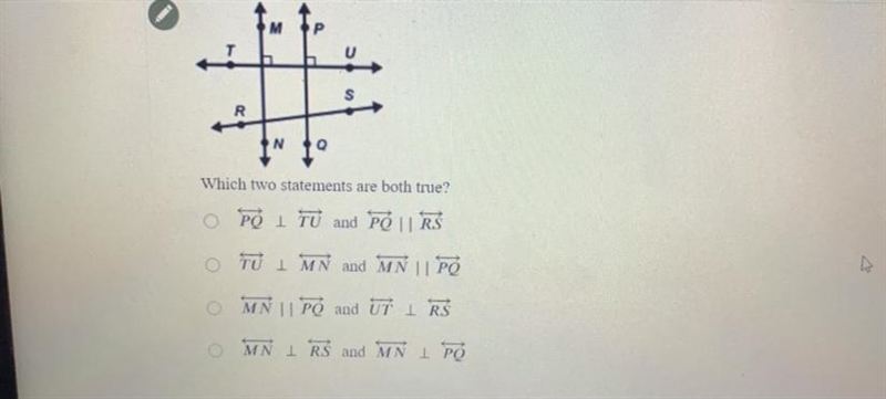 Which two statements are true-example-1