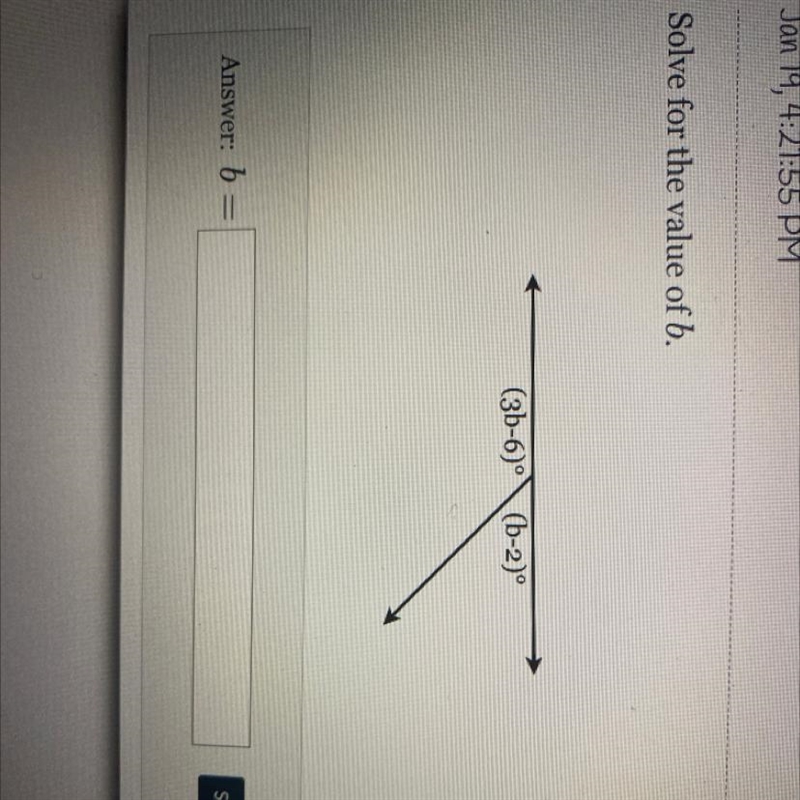 Solve for the value of b-example-1