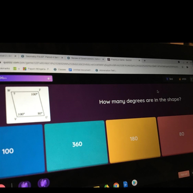 How many degrees are in the shape?-example-1