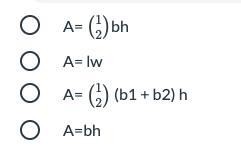 I need this done NOW! ASAP!!!!! pls help help How do you find the area of a trapezoid-example-1