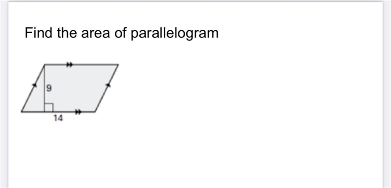 Find the area of the parallelogram-example-1