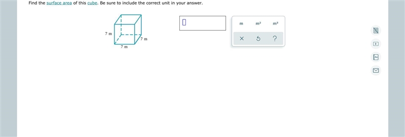 Surface area of a cube please HELP HELP HELP-example-1