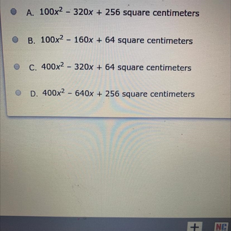 HELP I NEED HELP ASAP The side length of a square is represented by the expression-example-1