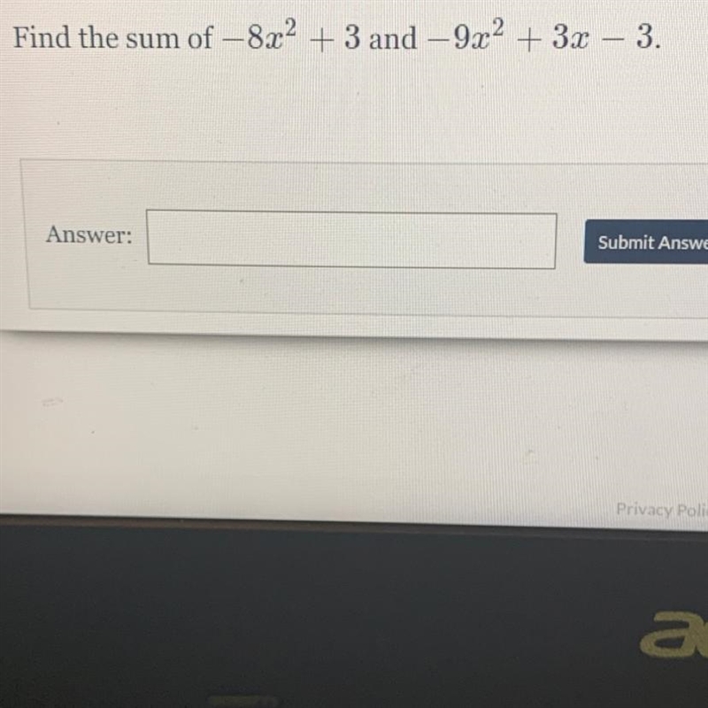 I need to find the sum of this equation please help :)-example-1