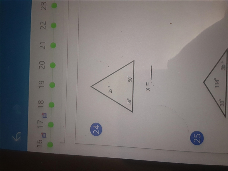 Find the triangle sum theorem-example-1