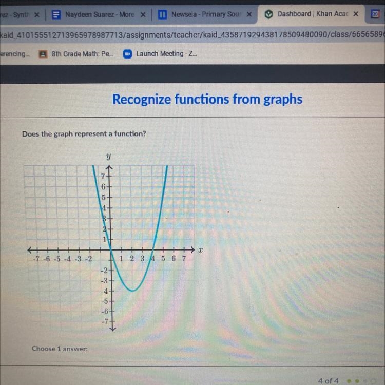 Does the graph represent a function?-example-1