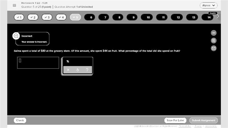 May you guys help me with this question. i'm not good at percentage <:3-example-1