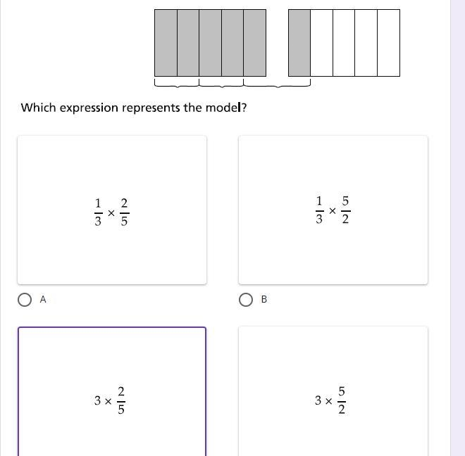 The model below is shaded to represent an expression. Which expression represnts the-example-1