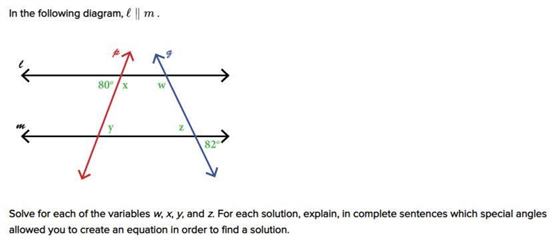 PLS HELP!! In the following diagram, L || M. (i think that's an L, i dont know) Solve-example-1