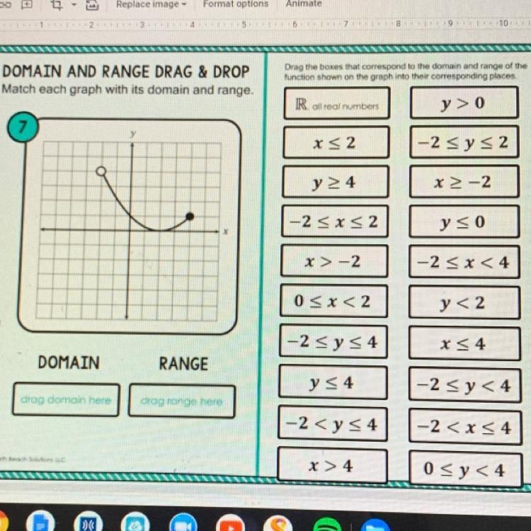 Please find range and domain for this-example-1