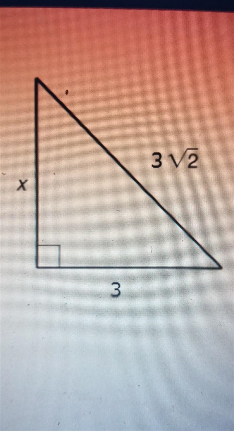 How do I solve this using the Pythagorean theorem​-example-1