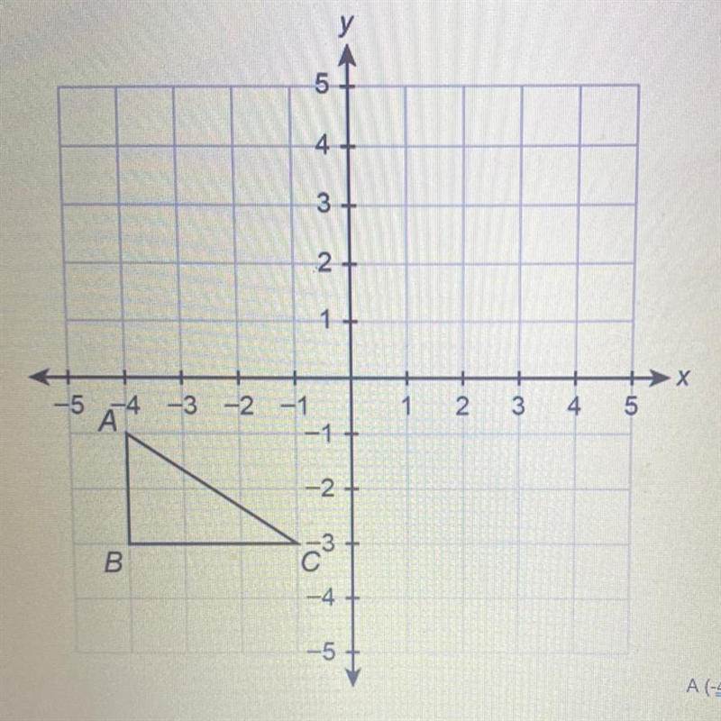 WILL GIVE BRILLIANT TOO IF ANSWERED RIGHT 1. Draw the image of l ABC under the dilation-example-1