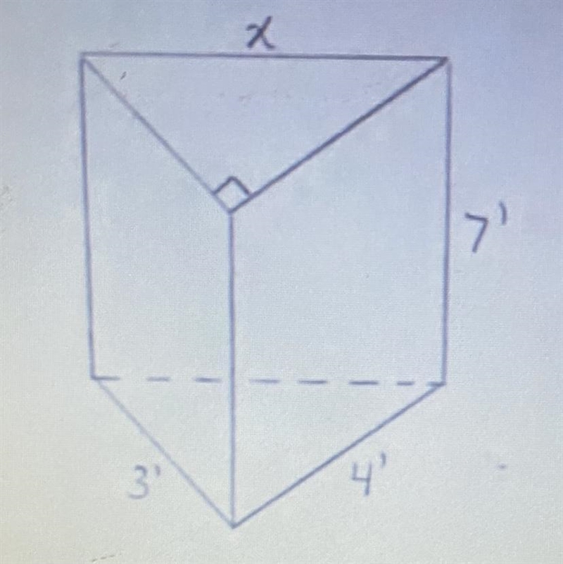 What is X, the volume, and total surface area?? I hate my math class with a passion-example-1