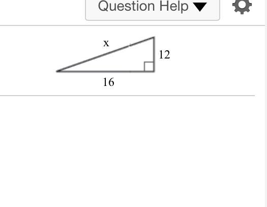 What is the value of x in simplest radical​ form?-example-1