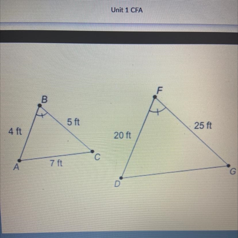 Side BC is parallel to side DE. What is the length of side AB? A. 34 B. 42 C. 44 D-example-1