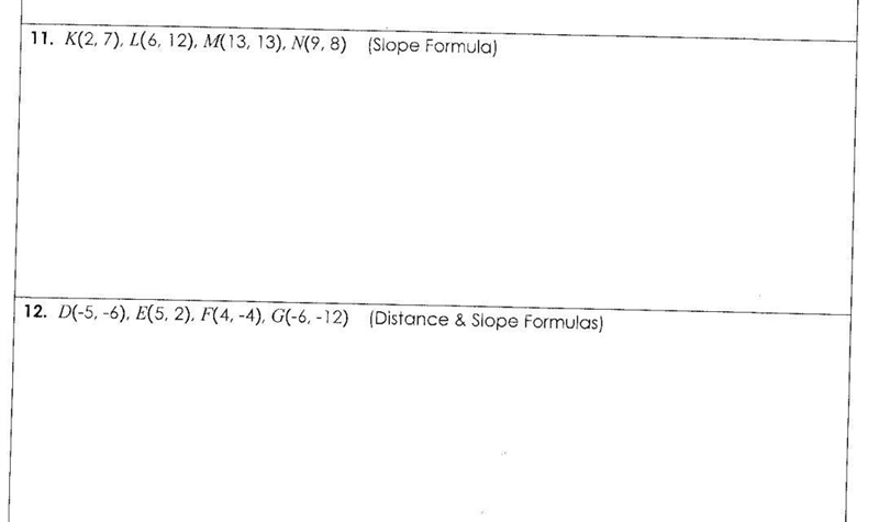 Determine whether the quadrilateral is a parallelogram using the indicated method-example-1