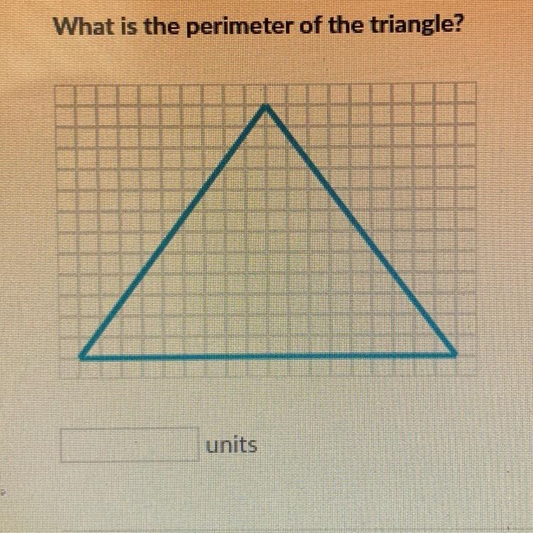 HELP PLS What is the perimeter of the triangle?-example-1