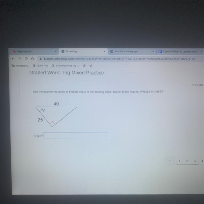 Humble ISD G 800 x 162 G Should playing tagi GL Graded Work: Trig Mixed Practice Use-example-1