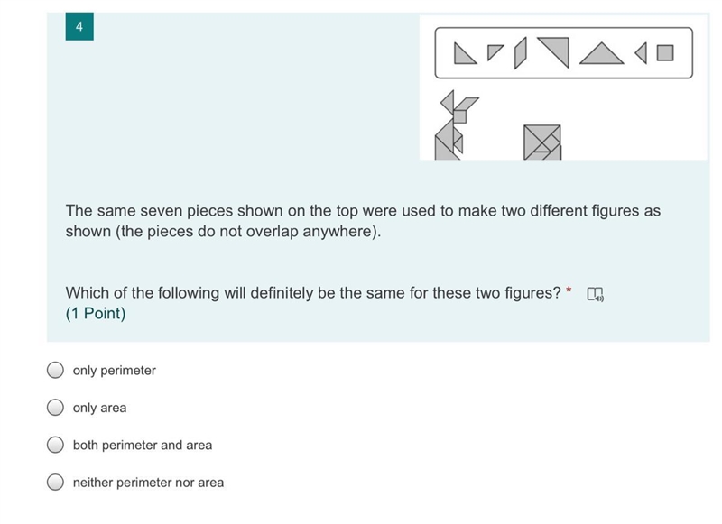 The same seven pieces shown on the top were used to make two different figures as-example-1