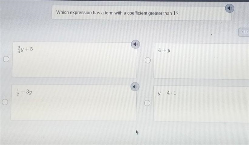 Which expression has a term with a coefficient greater than 1? ​-example-1