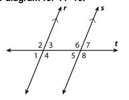 If the measure of angle 2 is 100 degrees. What is the measure of angle 8? Why?-example-1