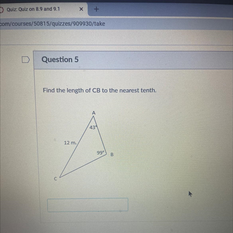 Find the length of CB round to the nearest tenth.-example-1