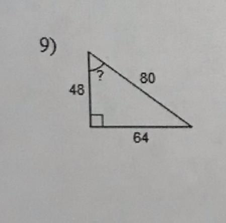 Please help! how do i know if it’s sin, cos, or tan if they’ve already given me all-example-1