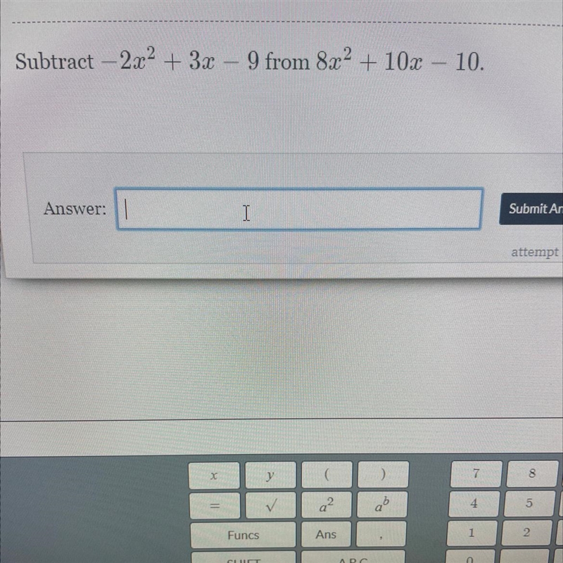 I need help with this math problem for delta math and im not good at it-example-1