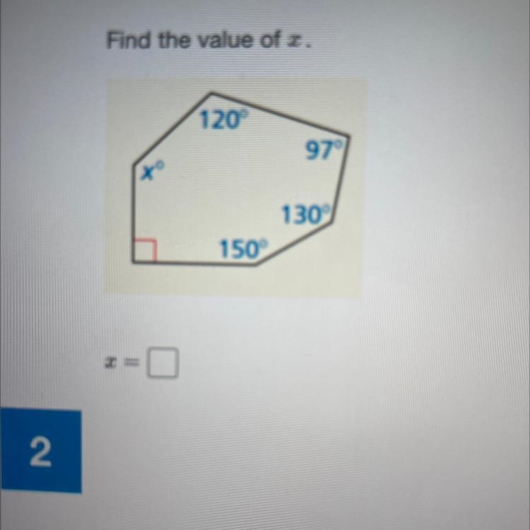 Find the value of x.-example-1