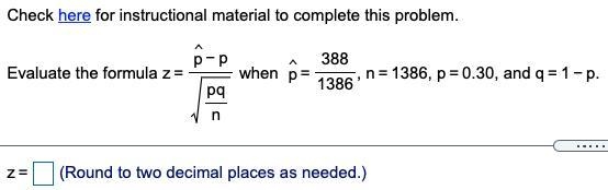 Check here LOADING... for instructional material to complete this problem. Evaluate-example-1