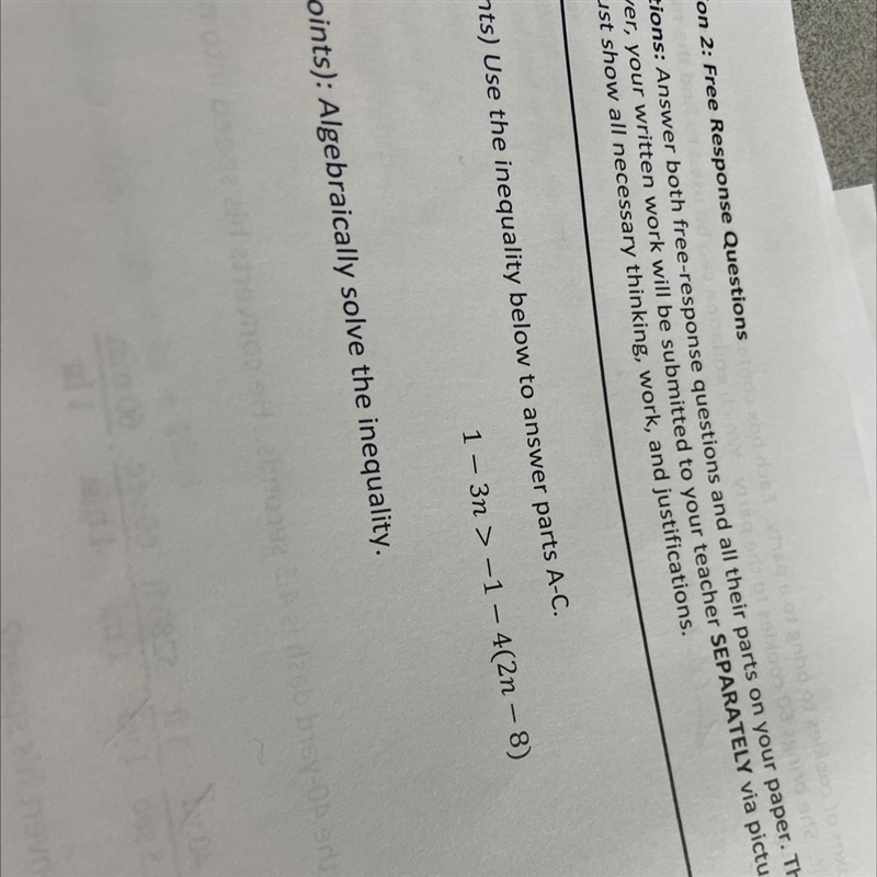 Solve for n please, with work , thank you!-example-1